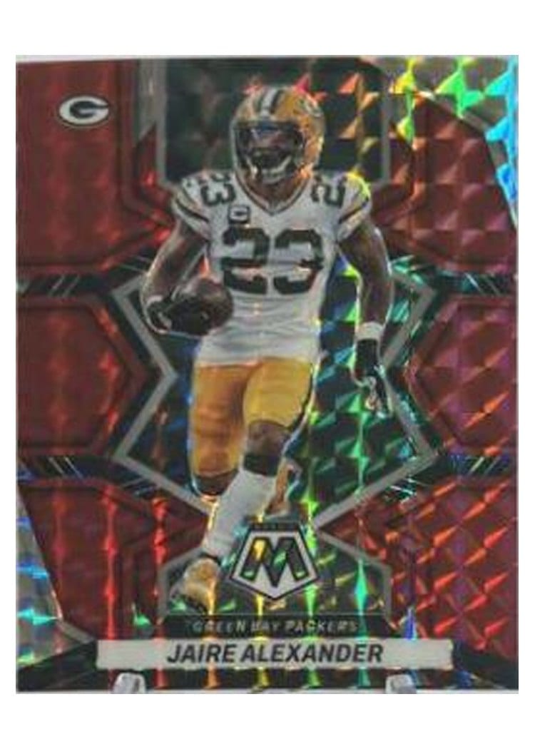 2022 Panini Mosaic Base Set Jaire Alexander #72 card