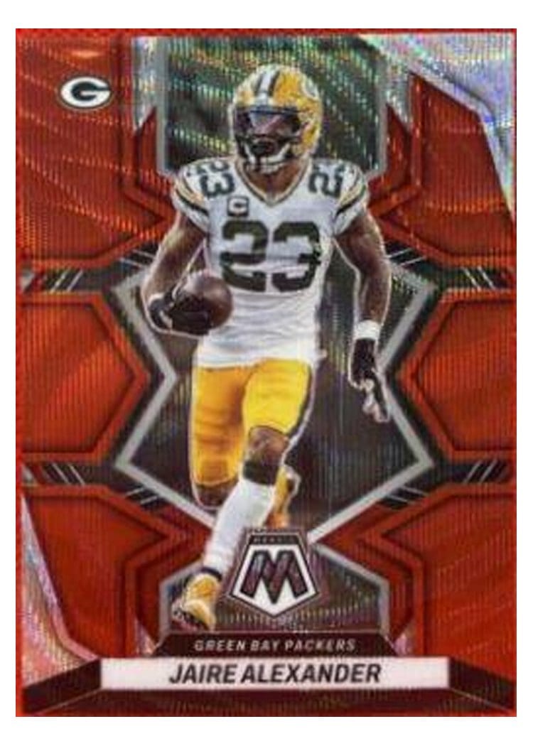 2022 Panini Mosaic Base Set Jaire Alexander #72 card