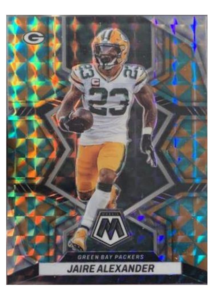 2022 Panini Mosaic Base Set Jaire Alexander #72 card