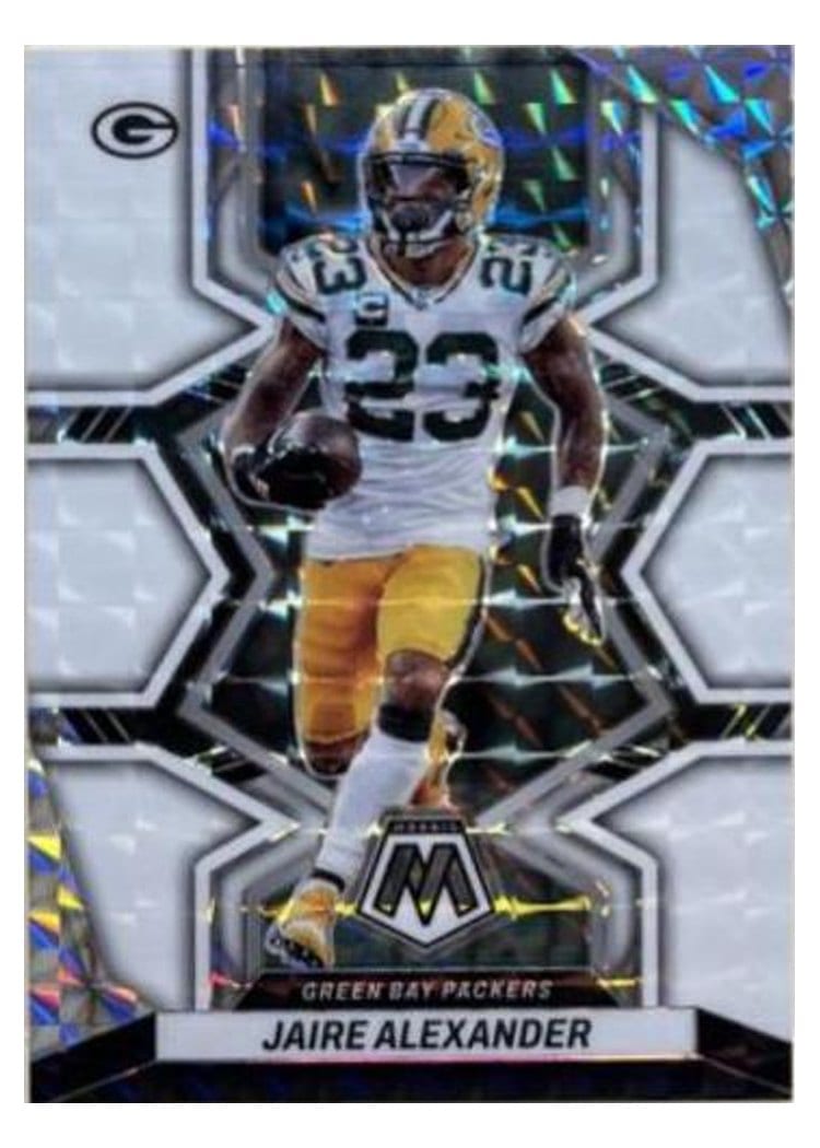 2022 Panini Mosaic Base Set Jaire Alexander #72 card