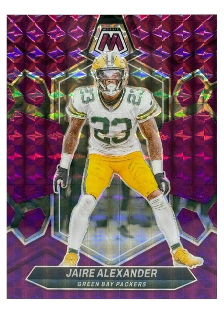 2024 Panini Mosaic Base Set Jaire Alexander #84 card