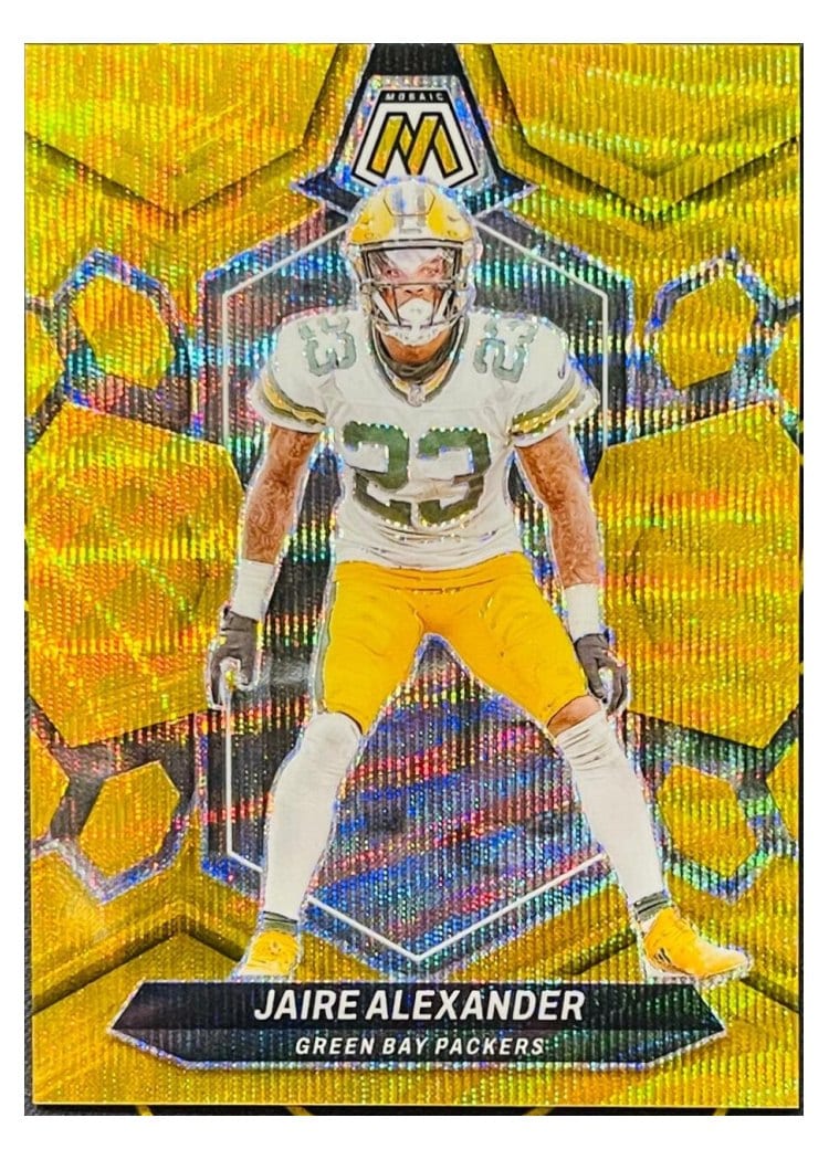 2024 Panini Mosaic Base Set Jaire Alexander #84 card
