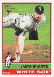 2025 Topps Heritage Base Set Jairo Iriarte #385 card