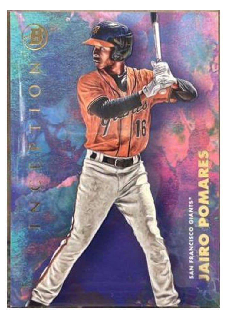 2021 Bowman Inception Base Set Jairo Pomares #8 card