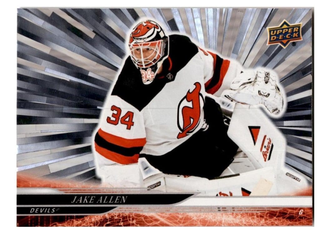 2024-25 Upper Deck Base Set Jake Allen #355 card