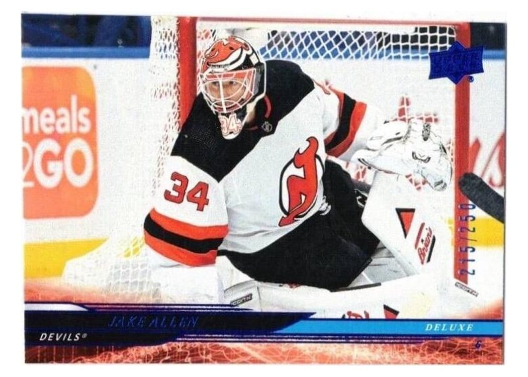 2024-25 Upper Deck Base Set Jake Allen #355 card