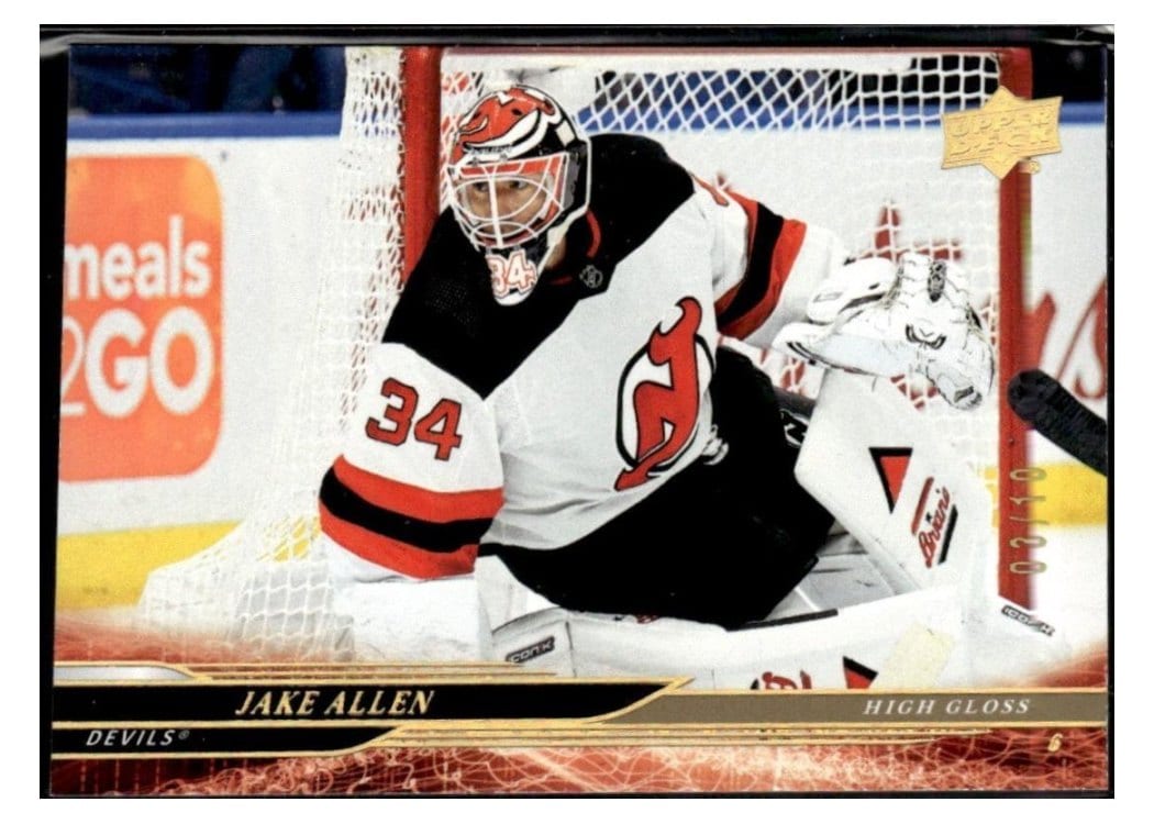 2024-25 Upper Deck Base Set Jake Allen #355 card