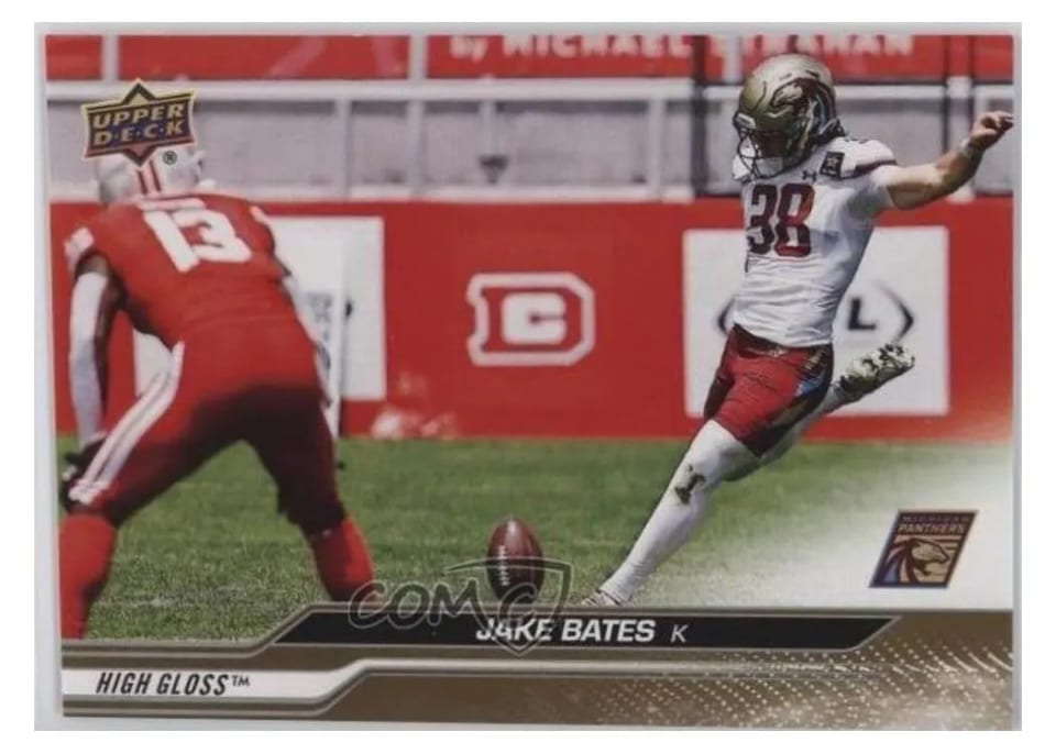 2024 Upper Deck UFL Jake Bates High Gloss #10