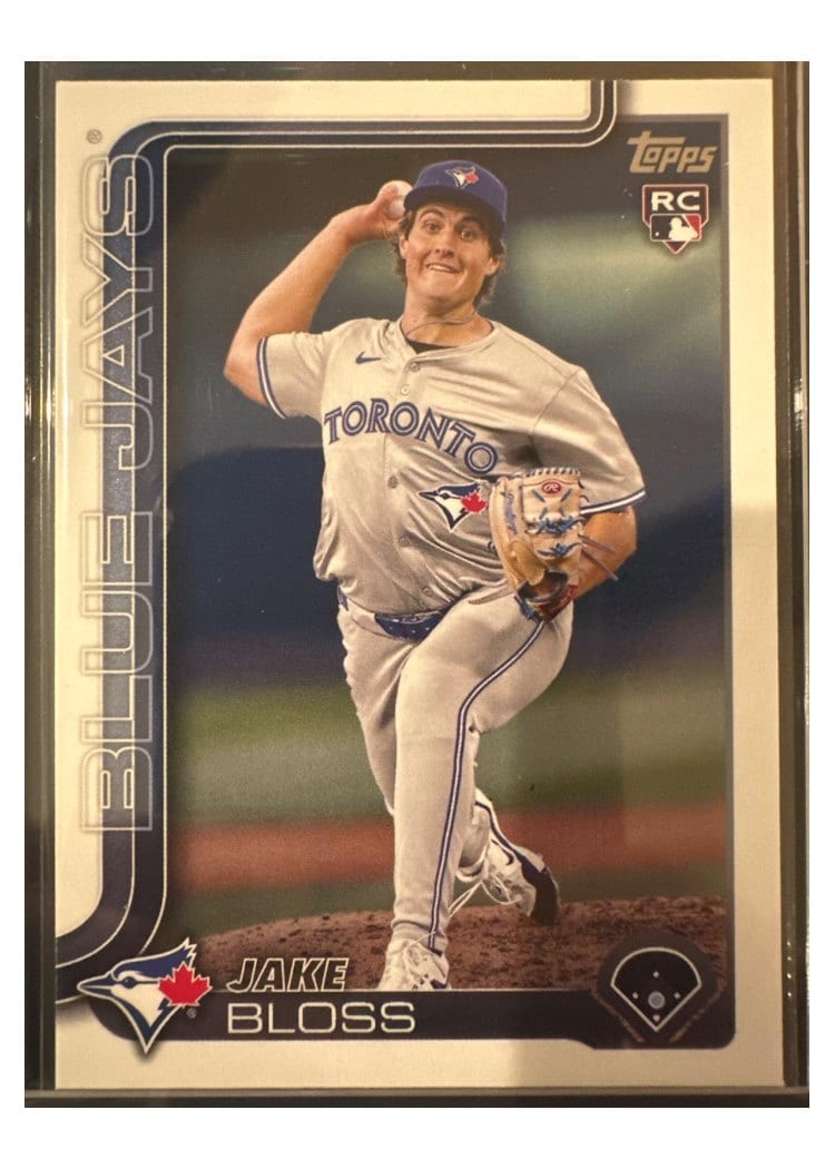 2025 Topps Base Set Jake Bloss #63 card