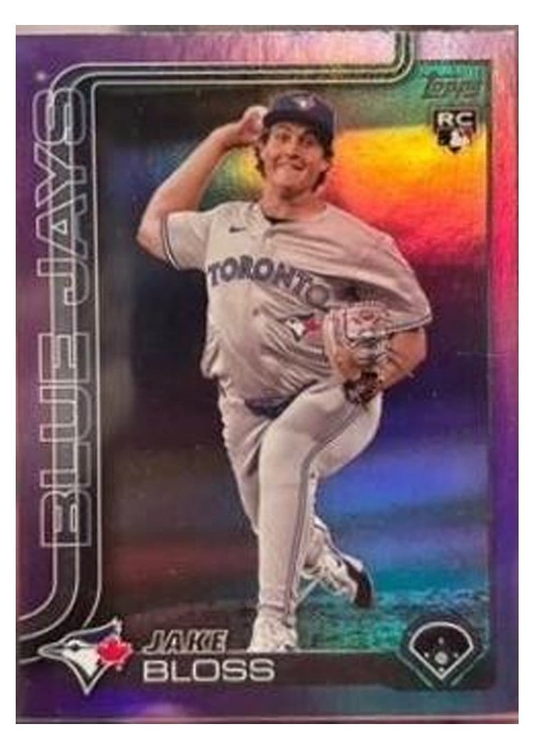 2025 Topps Base Set Jake Bloss #63 card