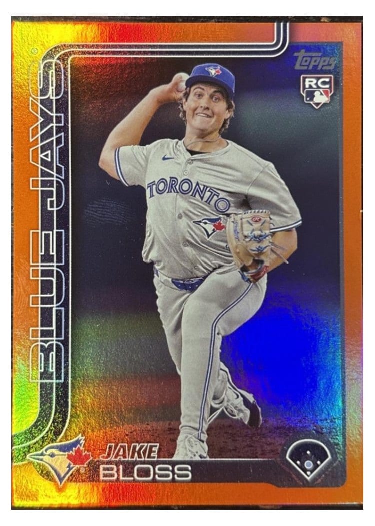 2025 Topps Base Set Jake Bloss #63 card