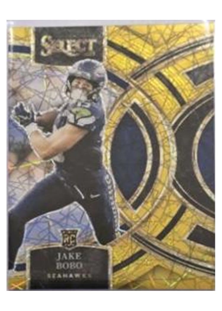 2023 Panini Select Base Set Jake Bobo Gold Prizm #149 card