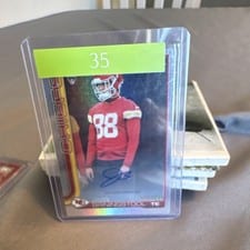 2025 Topps Chrome Retail Rookie Autographs Jake Briningstool #RRA-JBR card