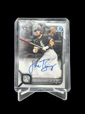 2022 Bowman Chrome Rookie Autographs Jake Burger #CRA-JBR card