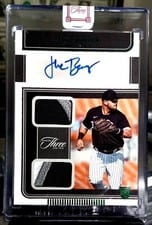 2022 Panini Three and Two Rookie Dual Jersey Autographs Jake Burger #RDJA-JB card