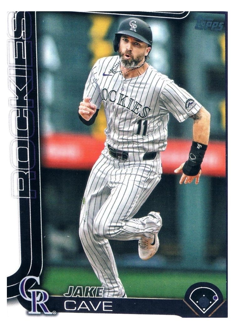 2025 Topps Base Set Jake Cave #256 card
