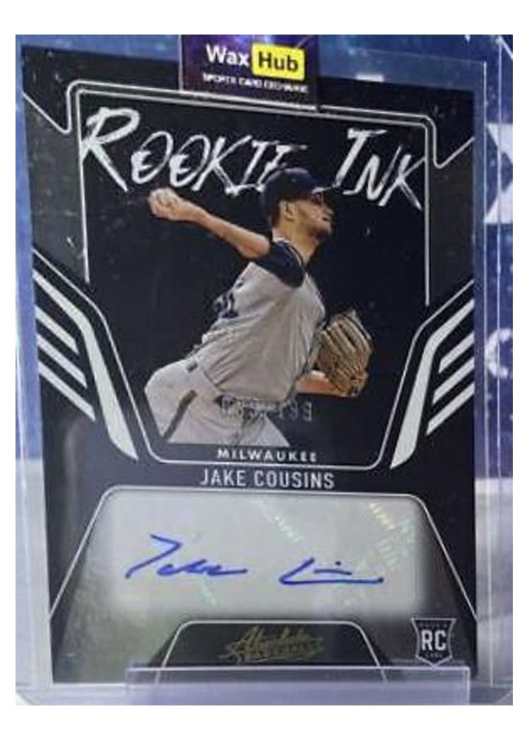 2022 Panini Absolute Rookie Ink Jake Cousins #RKI-JC card