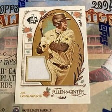 2024 Topps Allen & Ginter Allen & Ginter Relics B Jake Cronenworth (San Diego Padres) #AGR-JC card