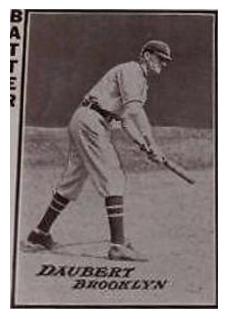 1913 National Game Jake Daubert card