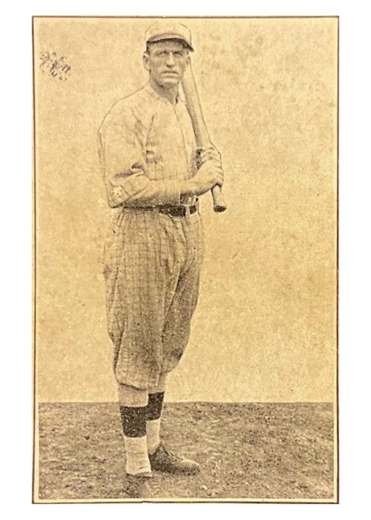1921 E121 American Caramel Series of 80 Jake Daubert card