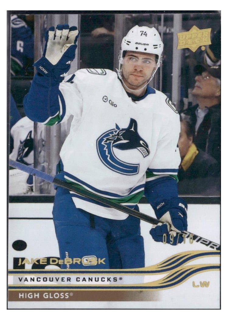 2025-26 Upper Deck Base Set Jake DeBrusk #179 card