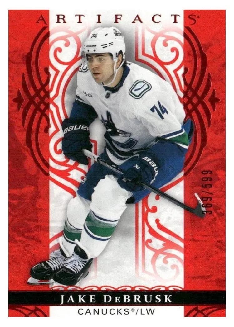 2026 Upper Deck Artifacts Jake DeBrusk #4 card