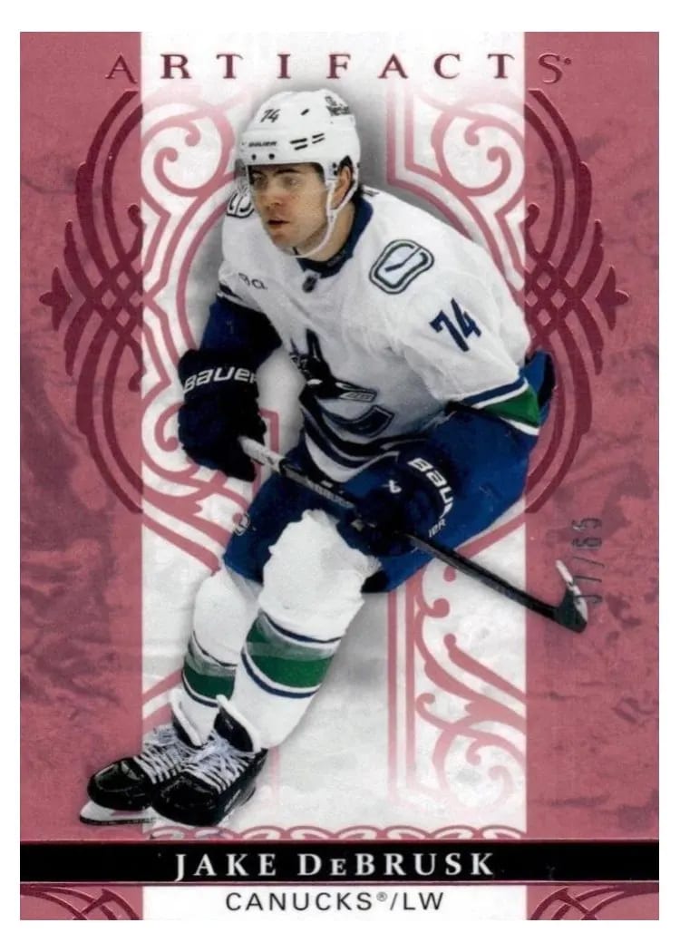 2026 Upper Deck Artifacts Jake DeBrusk #4 card