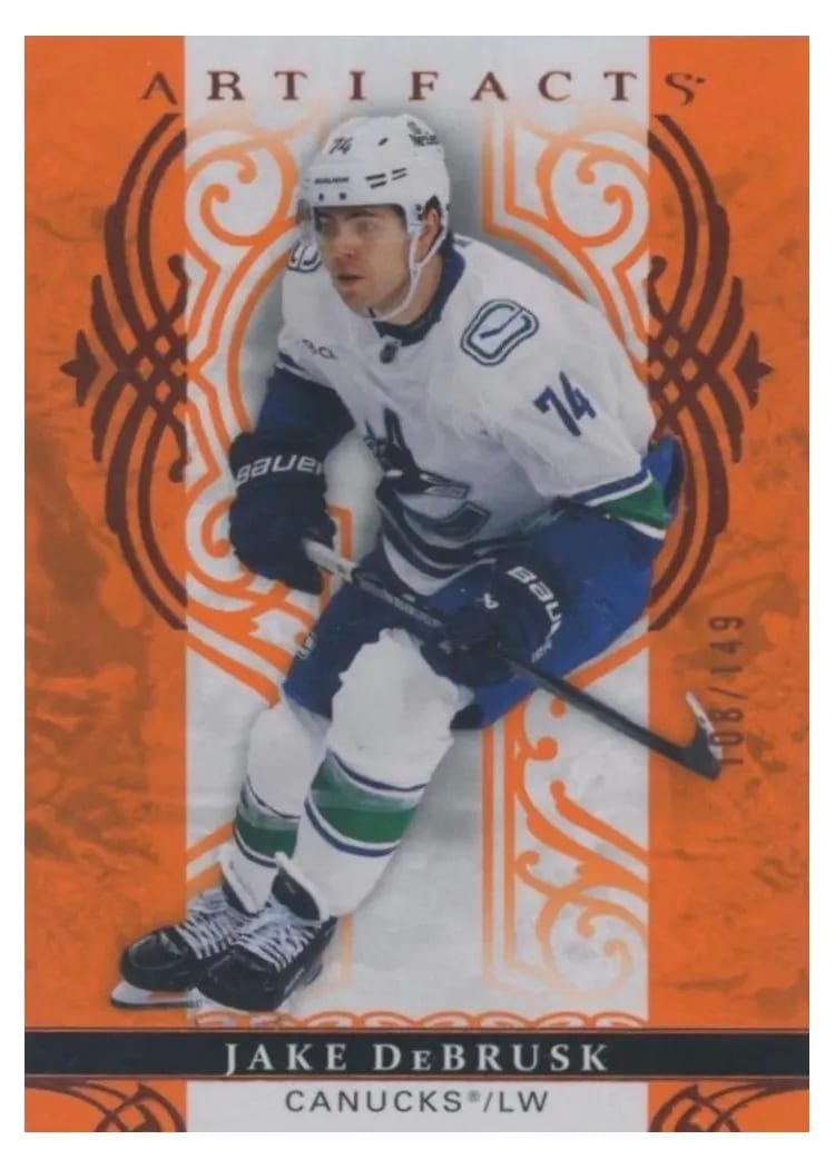 2026 Upper Deck Artifacts Jake DeBrusk #4 card