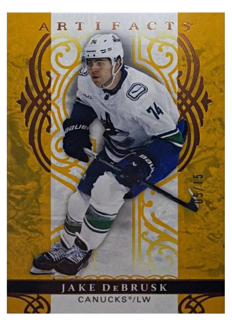 2026 Upper Deck Artifacts Jake DeBrusk #4 card