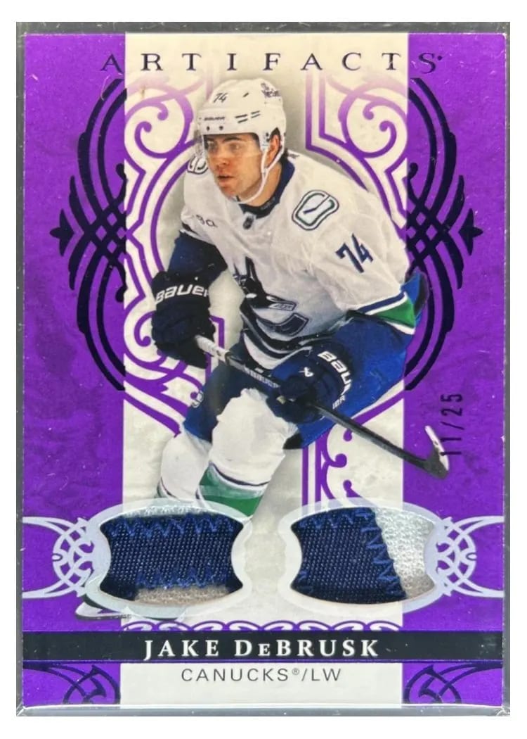 2026 Upper Deck Artifacts Jake DeBrusk #4 card