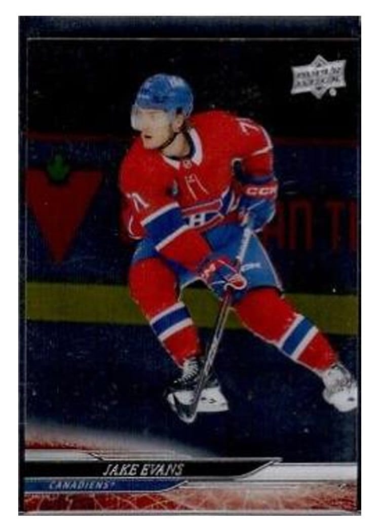 2024-25 Upper Deck Base Set Jake Evans #99 card