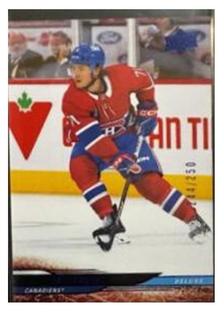 2024-25 Upper Deck Base Set Jake Evans #99 card