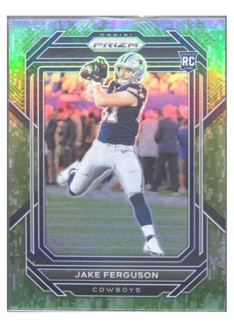 2022 Panini Prizm Base Set Jake Ferguson #365 card