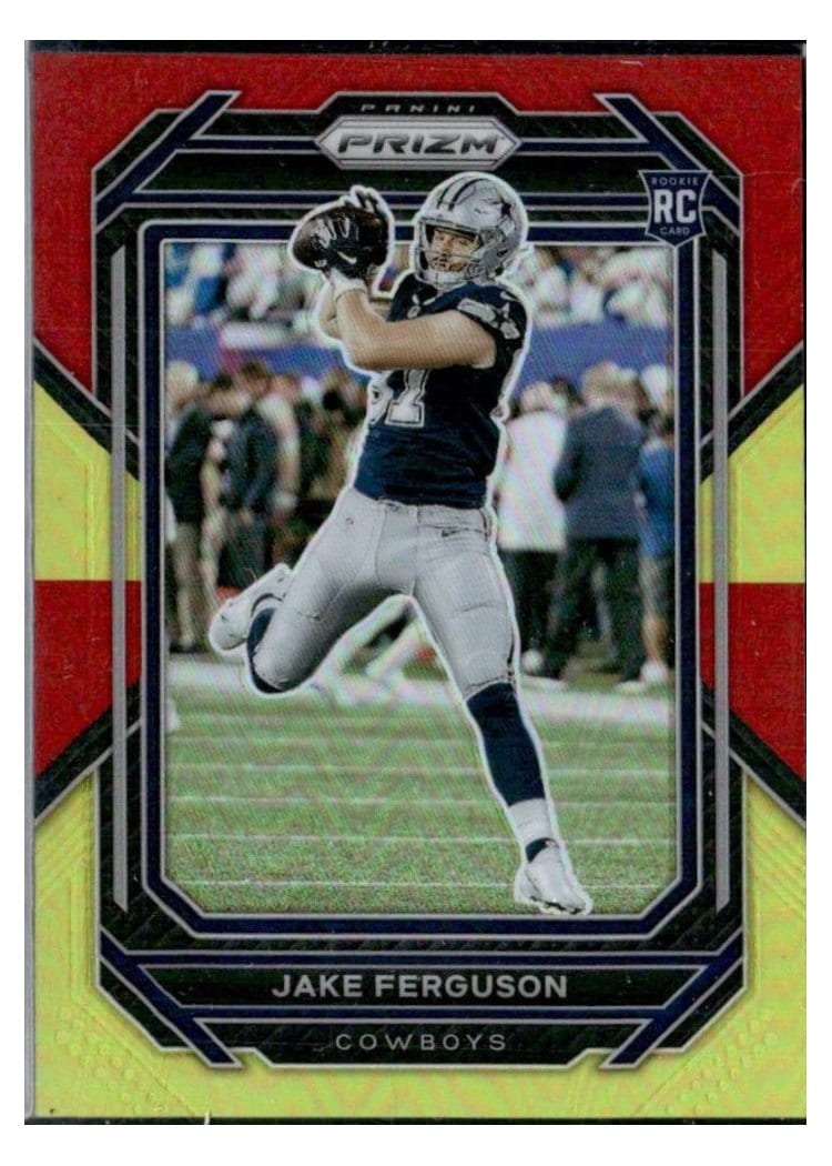 2022 Panini Prizm Base Set Jake Ferguson #365 card