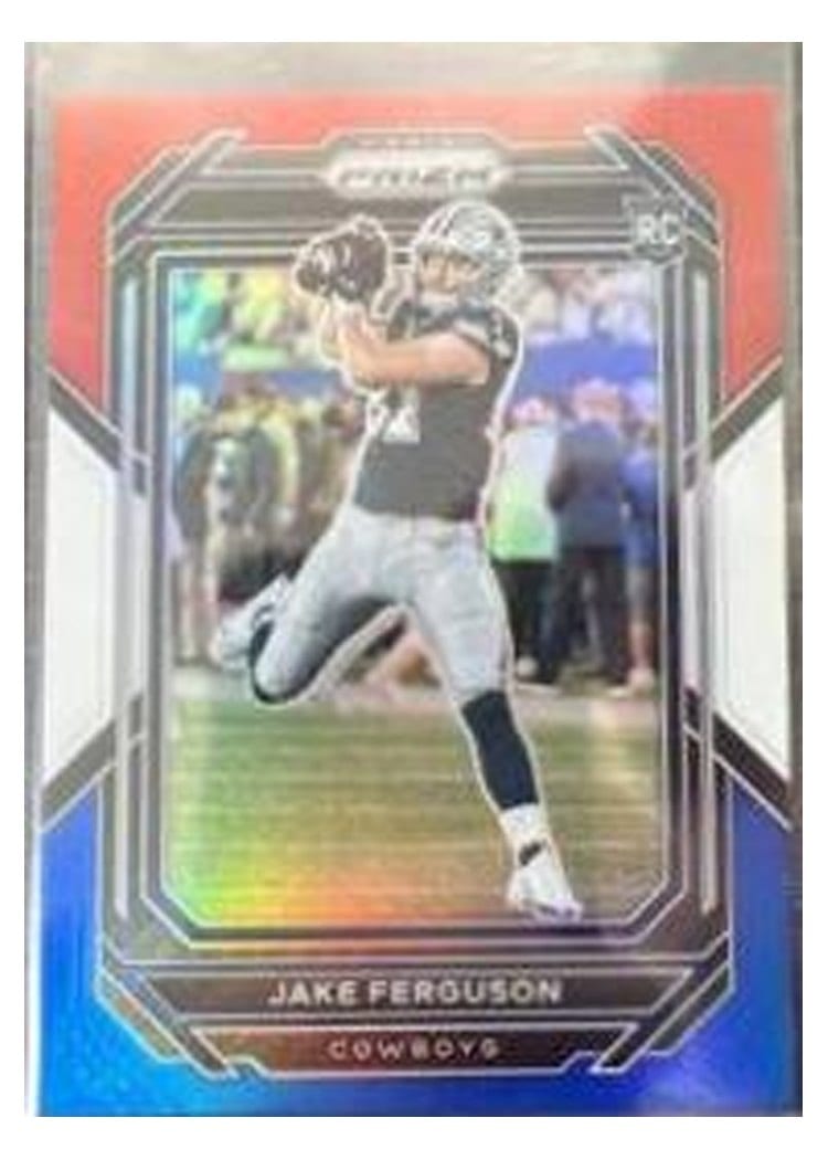 2022 Panini Prizm Base Set Jake Ferguson #365 card