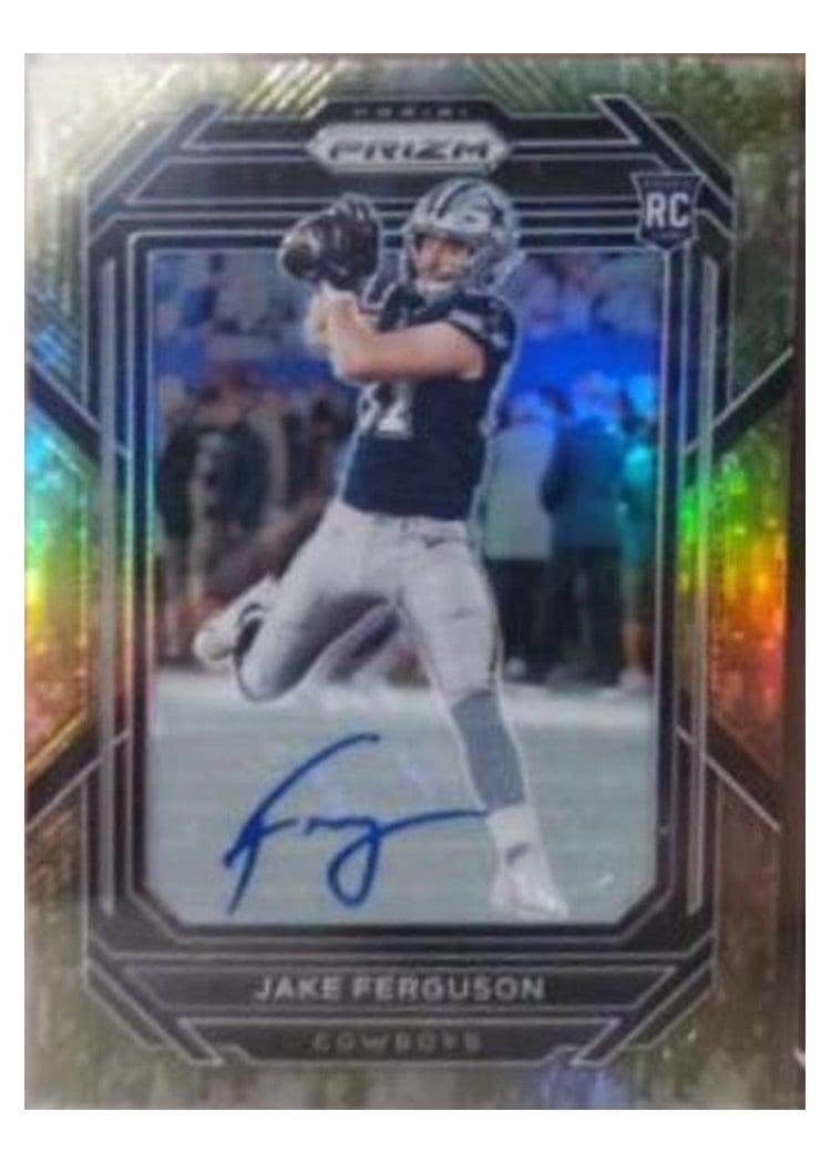 2022 Panini Prizm Base Set Jake Ferguson #365 card