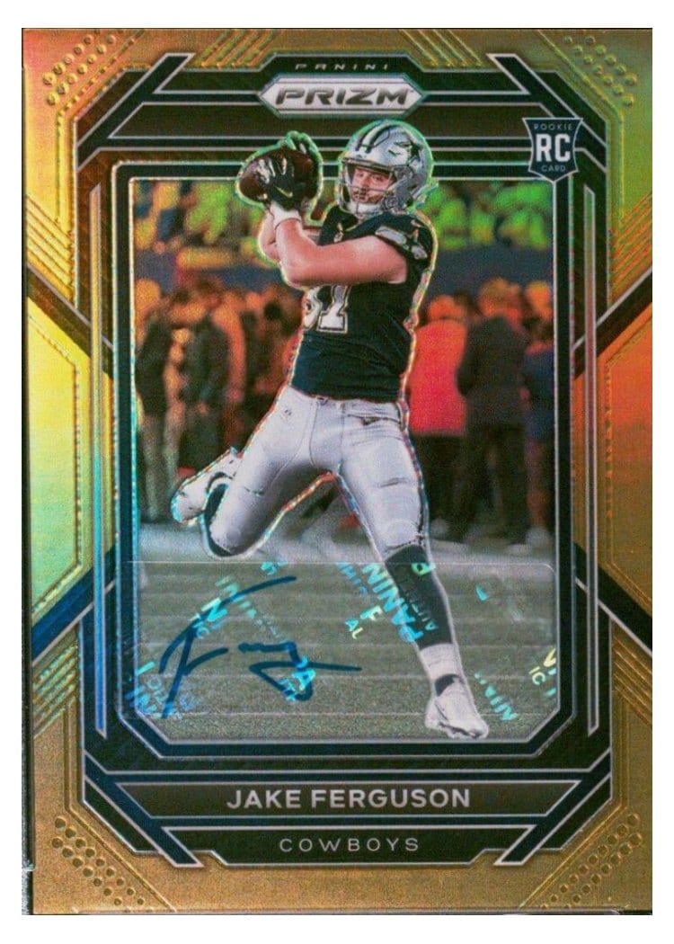 2022 Panini Prizm Base Set Jake Ferguson #365 card