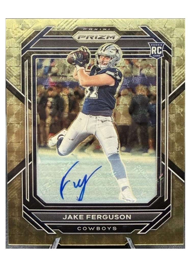 2022 Panini Prizm Base Set Jake Ferguson #365 card