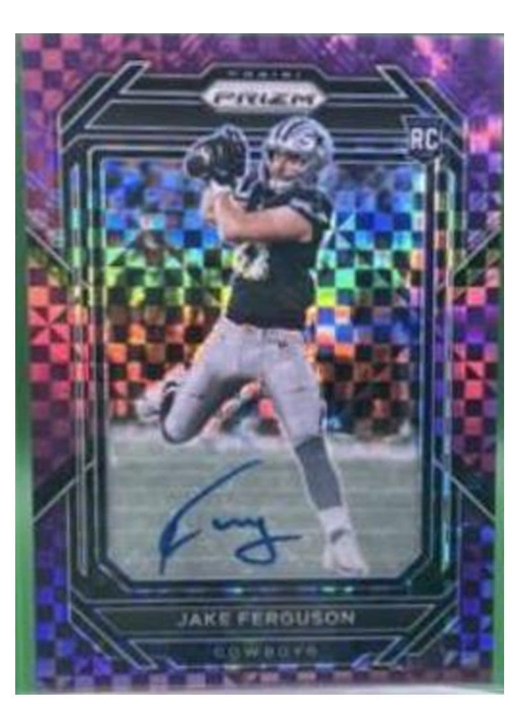 2022 Panini Prizm Base Set Jake Ferguson #365 card