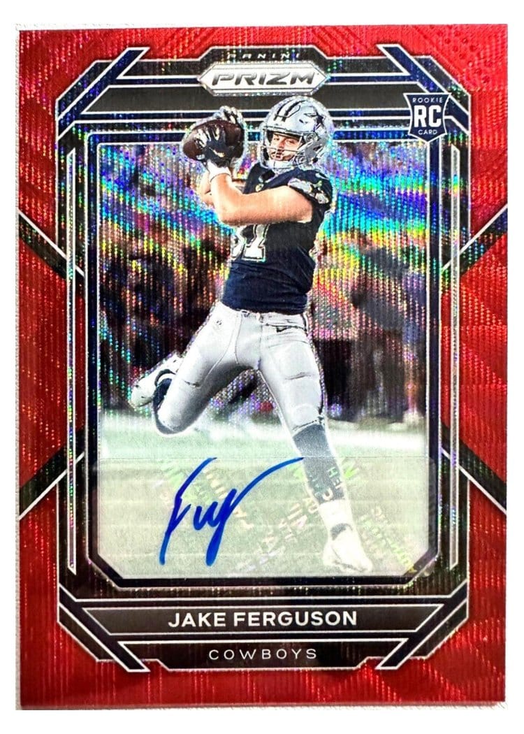 2022 Panini Prizm Base Set Jake Ferguson #365 card