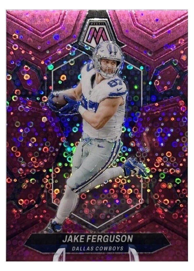 2024 Panini Mosaic Base Set Jake Ferguson #60 card