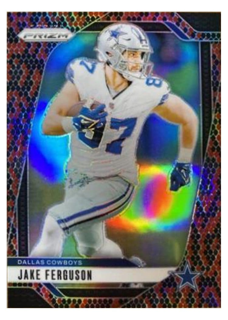 2024 Panini Prizm Base Set Jake Ferguson #76 card
