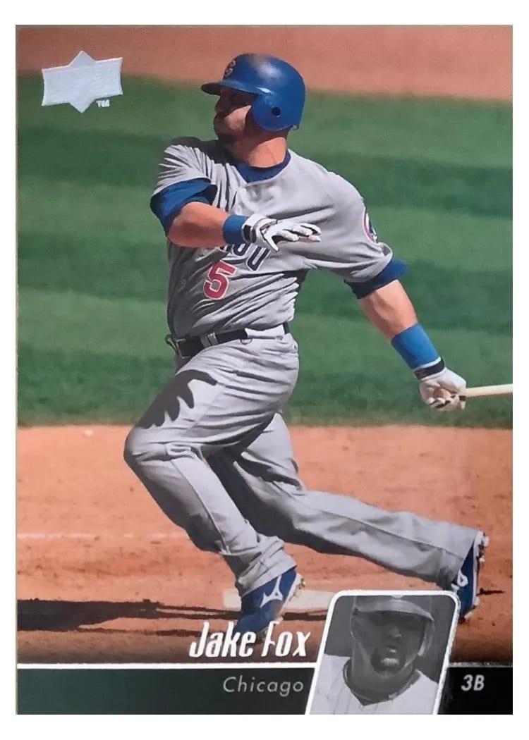 2010 Upper Deck Jake Fox #124 card