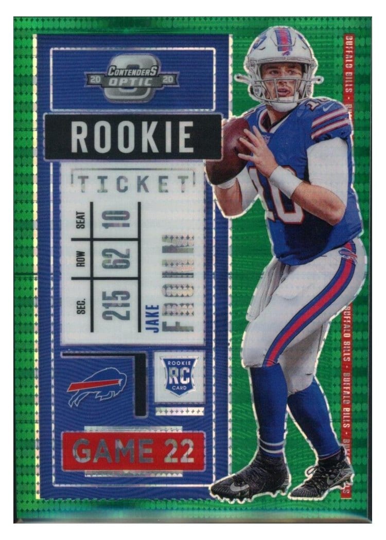 2020 Panini Contenders Optic Base Set Jake Fromm #76 card