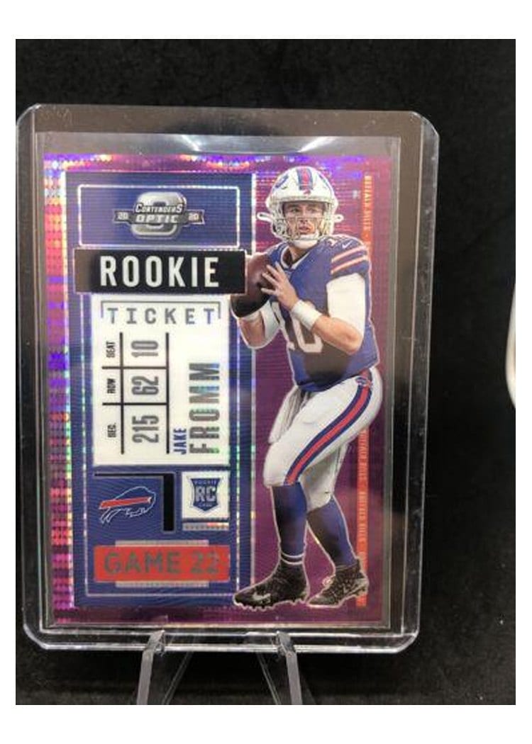 2020 Panini Contenders Optic Base Set Jake Fromm #76 card