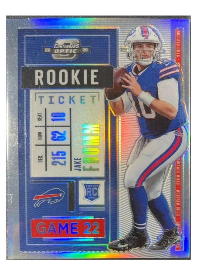 2020 Panini Contenders Optic Base Set Jake Fromm #76 card