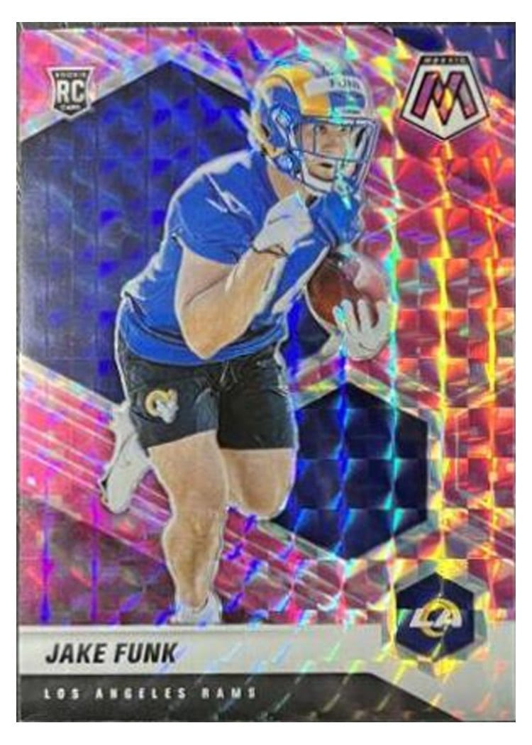 2021 Panini Mosaic Base Set Jake Funk #381 card