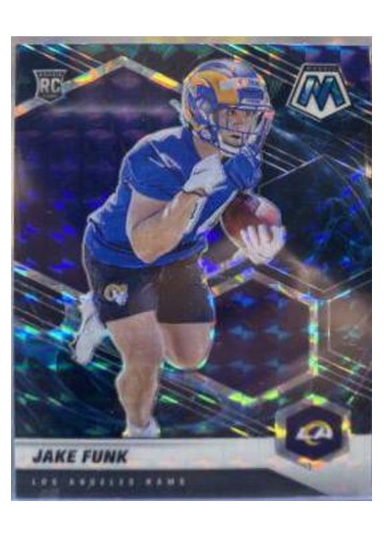2021 Panini Mosaic Base Set Jake Funk #381 card