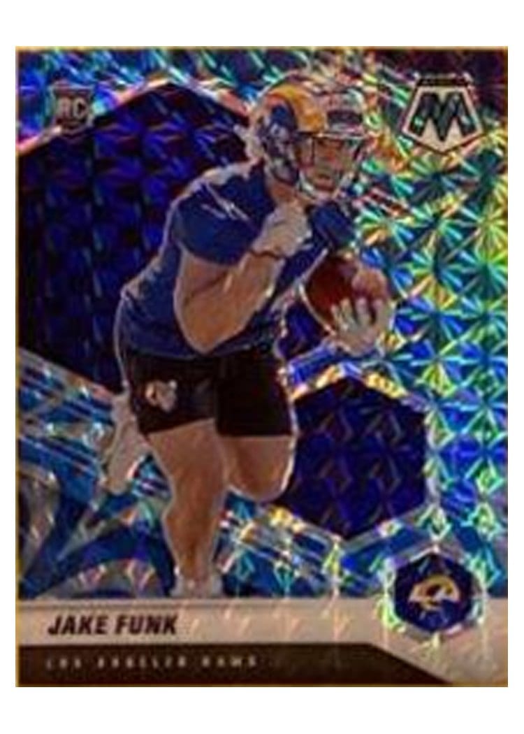 2021 Panini Mosaic Base Set Jake Funk #381 card