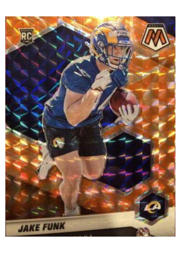 2021 Panini Mosaic Base Set Jake Funk #381 card